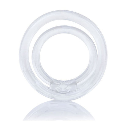 Screaming O RingO 2 cock and ball ring, dual pleasure enhancer in red silicone.