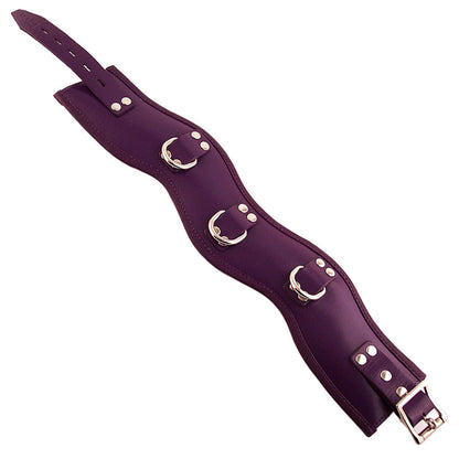 Rouge Garments purple padded posture collar, supporting good neck alignment and posture.