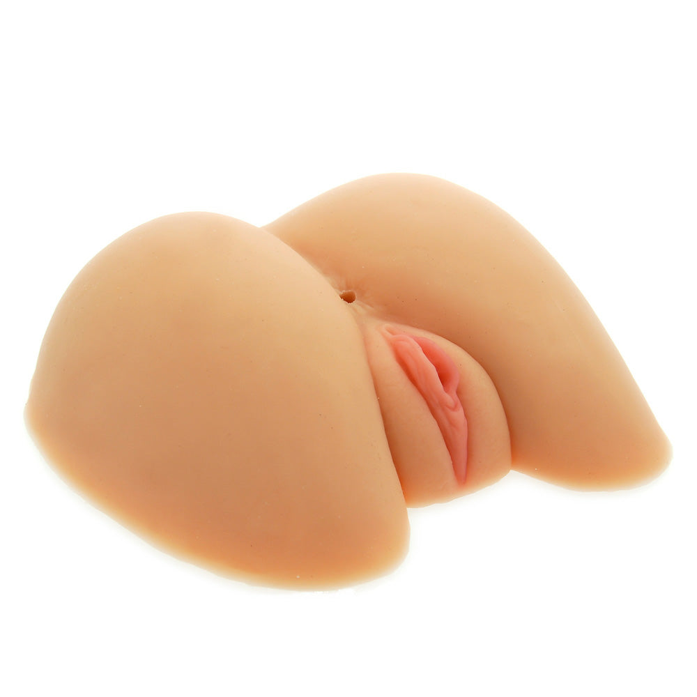 Realistic, dual-entry, flesh-coloured masturbator featuring a vagina and bum hole from NMC Ltd.