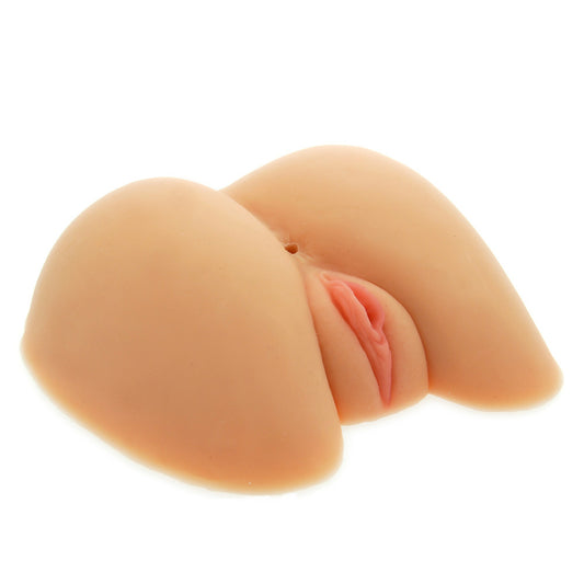 Realistic, dual-entry, flesh-coloured masturbator featuring a vagina and bum hole from NMC Ltd.