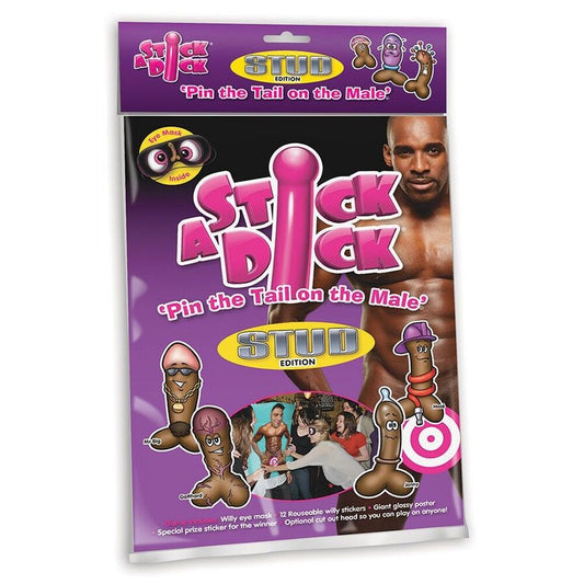Stick A Dick game, stud edition for cheeky hen and stag night fun.