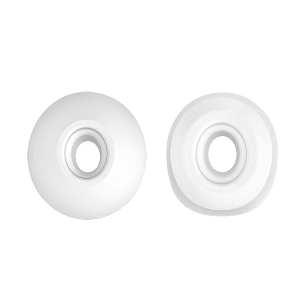 Two lilac replacement tips for the Satisfyer Pro 2 Next Generation clitoral stimulator.