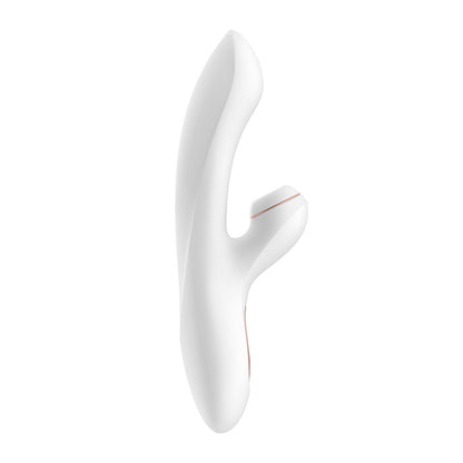 Satisfyer Pro GSpot Rabbit vibrator with bunny ears, pleasure waves and sleek design.