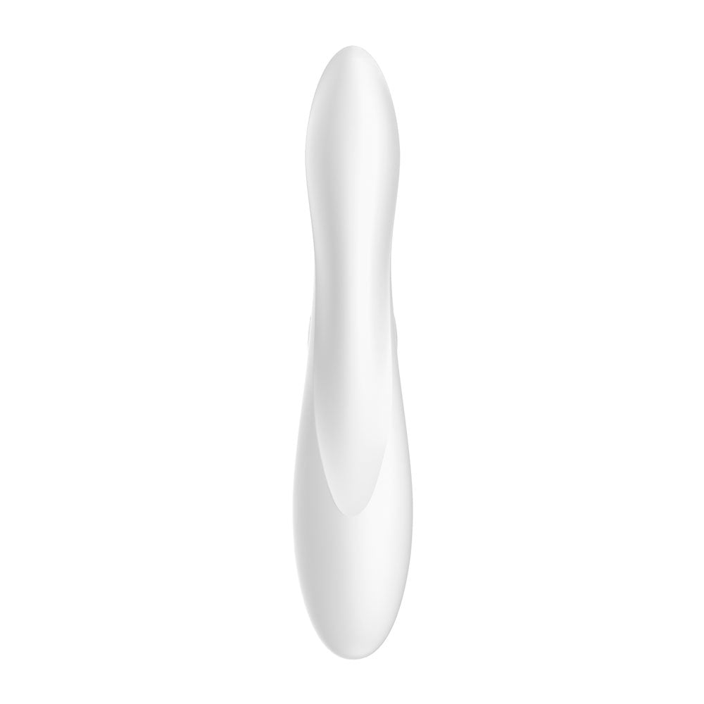 Satisfyer Pro GSpot Rabbit vibrator: a sleek, purple bunny-style pleasure toy.