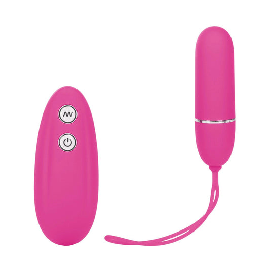 California Exotic posh bullet vibrator with remote, sleek and designed for intimate pleasure.