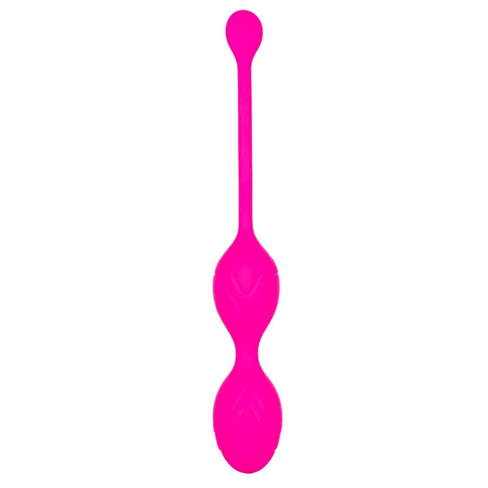 California Exotic remote control kegel exerciser with dual motors, for pelvic floor fitness.
