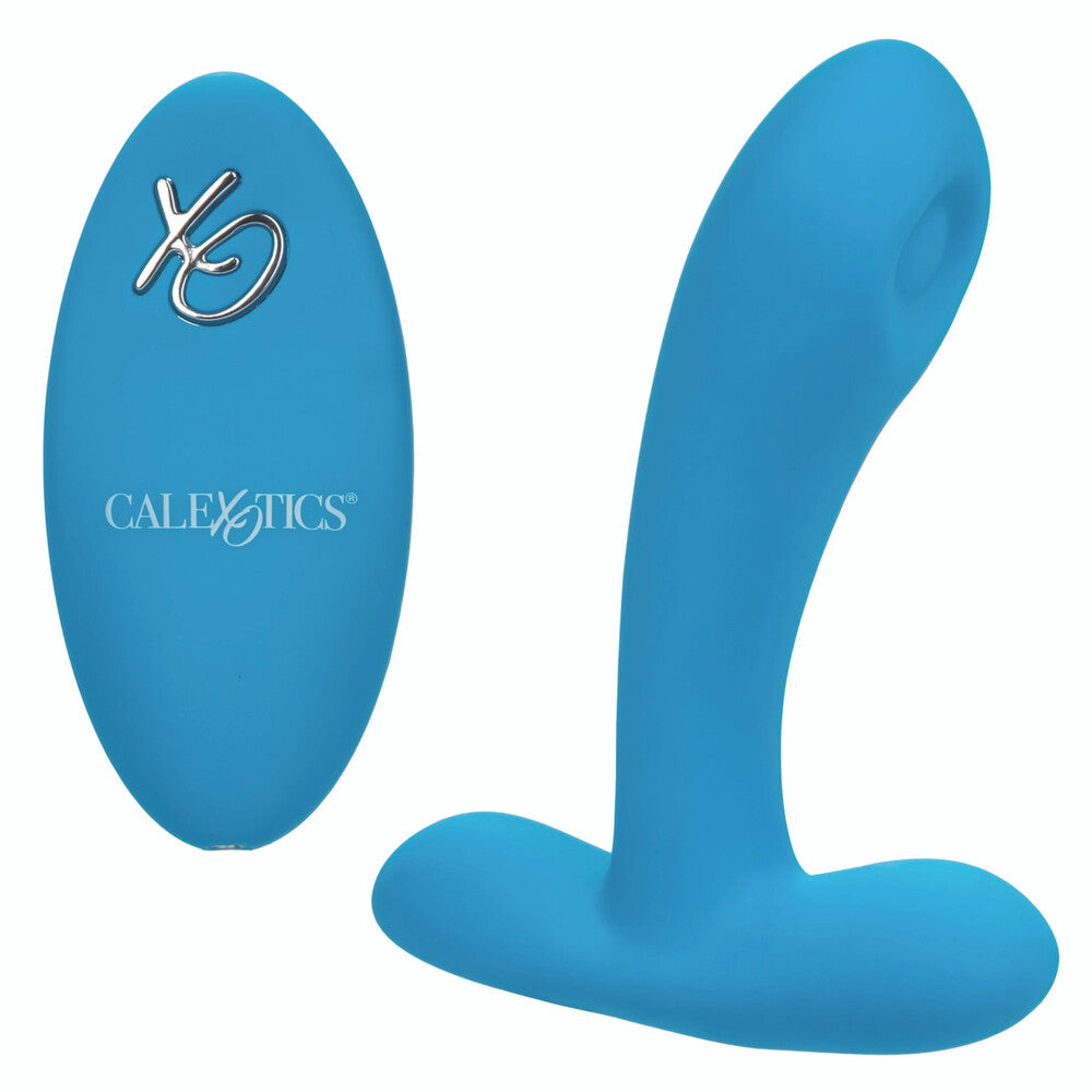 Remote controlled G-spot vibrator with a smooth finish, perfect for exploring pleasure zones.