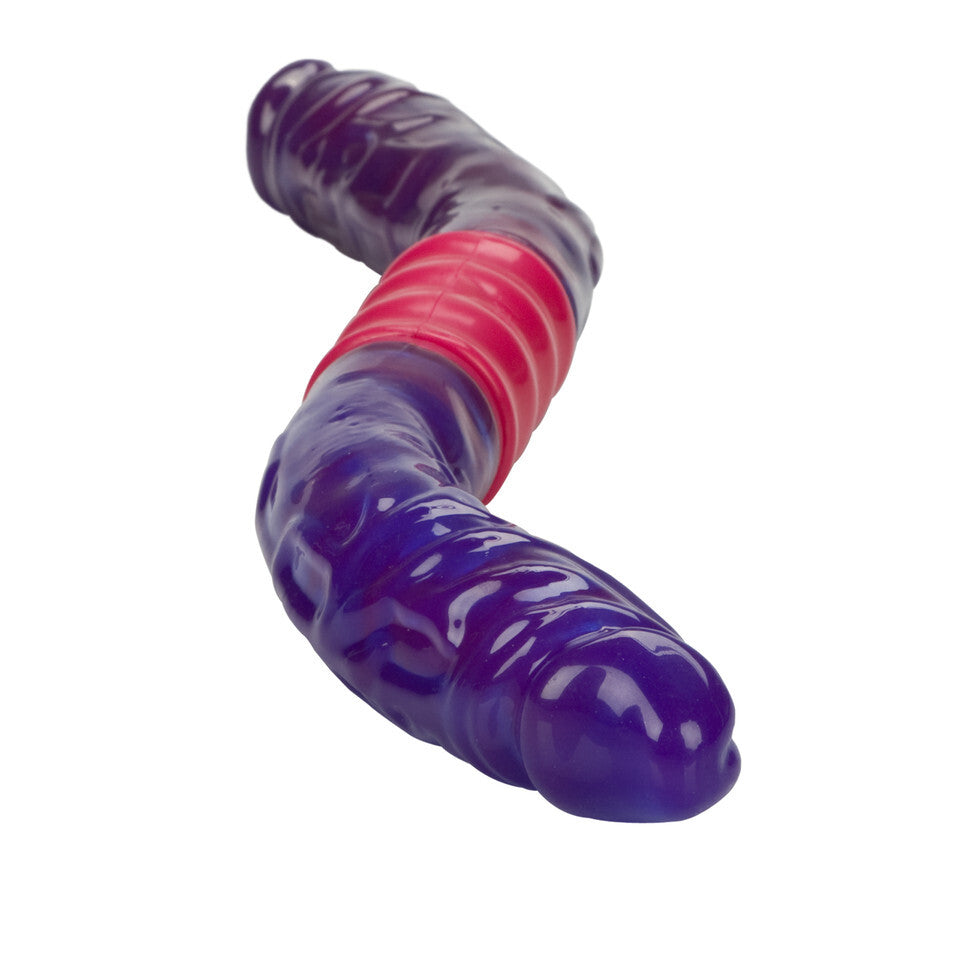 California Exotic dual vibrating dildo in a flexible design, double dildos for enhanced pleasure.