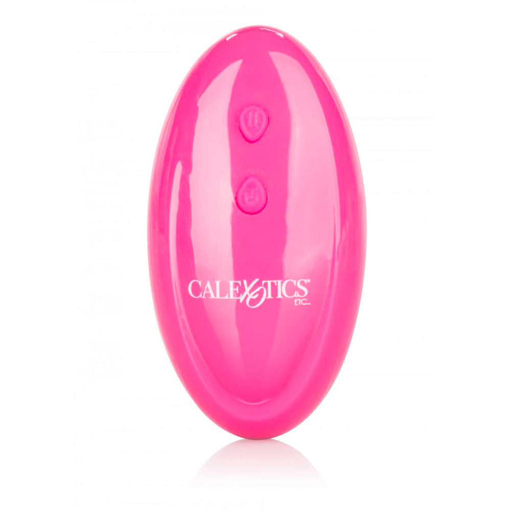 California Exotic venus butterfly remote control vibrator, rechargeable, for clitoral stimulation.