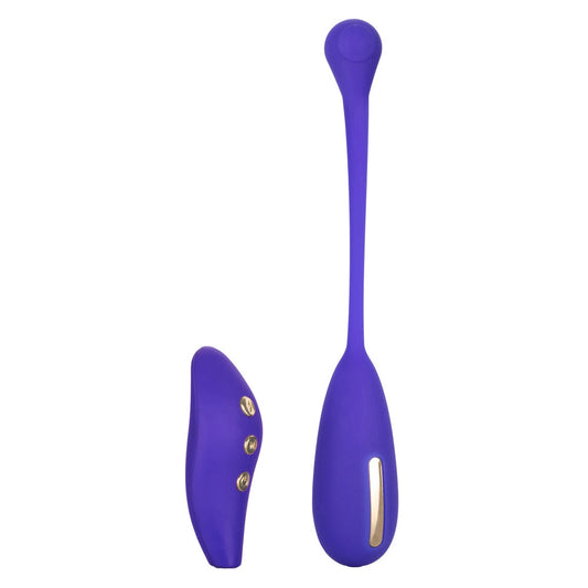 California Exotic Impulse Intimate Estim Remote Kegel Exerciser in sleek black for muscle toning.