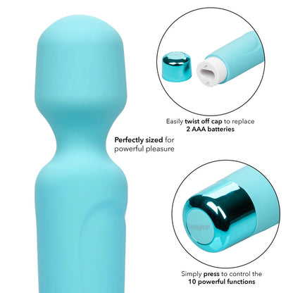 Eden wand massager from California Exotic, showcasing its sleek design and smooth finish.