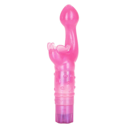 butterfly kiss g-spot vibrator, a purple pleasure toy with a smooth, ergonomic design.