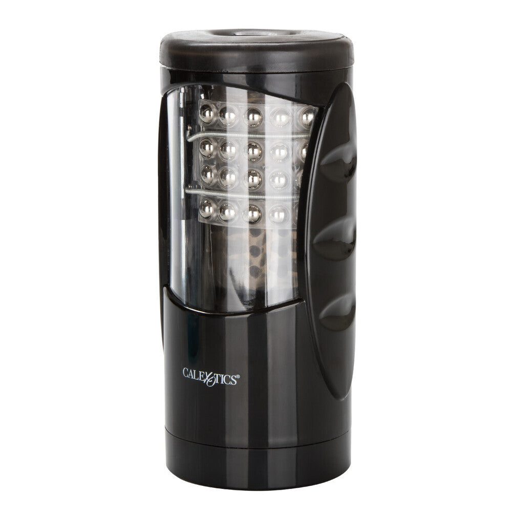California Exotic vibrating masturbator stroker, optimum series for ultimate pleasure, realistic feel and texture.