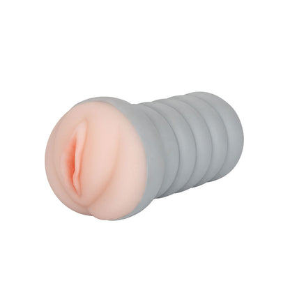 California Exotic ribbed tight pussy flesh masturbator for solo male pleasure sessions