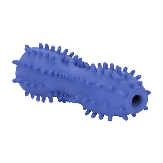 Apollo premium dual stroker masturbator, flesh-toned with intricate textured interior, for solo pleasure.