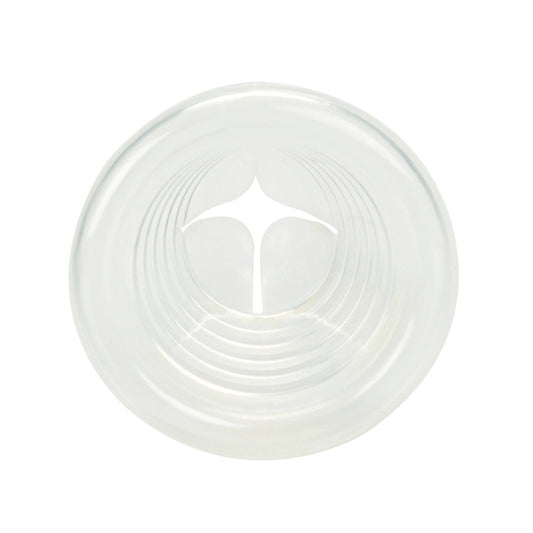 Clear silicone sleeve for use with a penis pump, part of the optimum series.