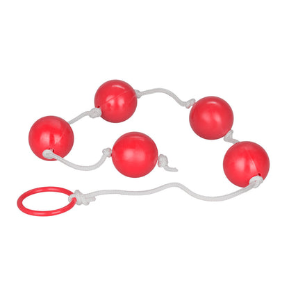 California Exotic large anal beads in assorted bright colours for pleasure play