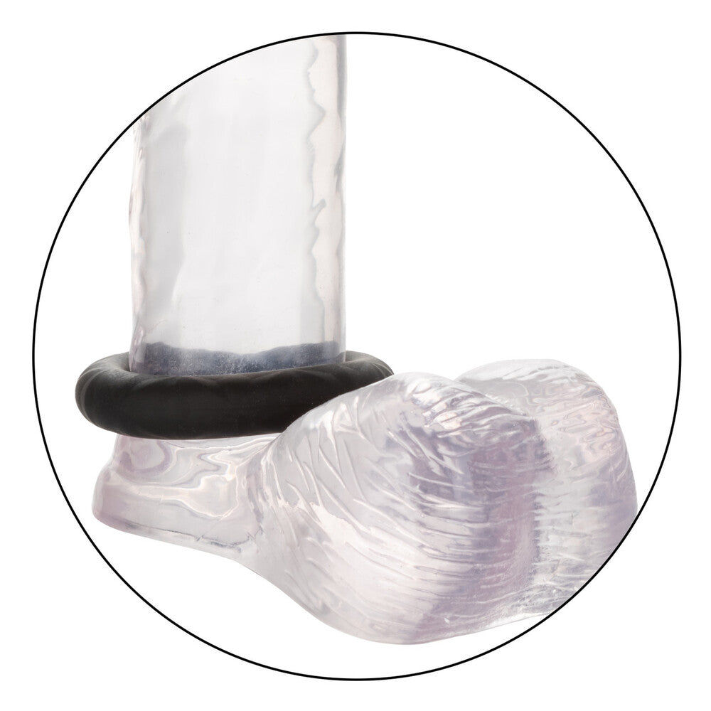 A set of three ultra-soft, stretchy love rings from california exotic for enhanced pleasure.