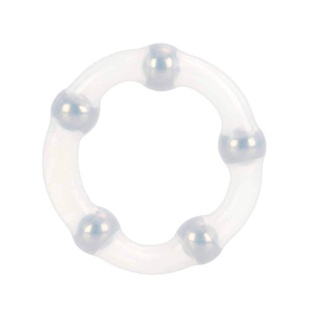 Metallic bead ring, a sexy love ring with a shimmering, textured finish.