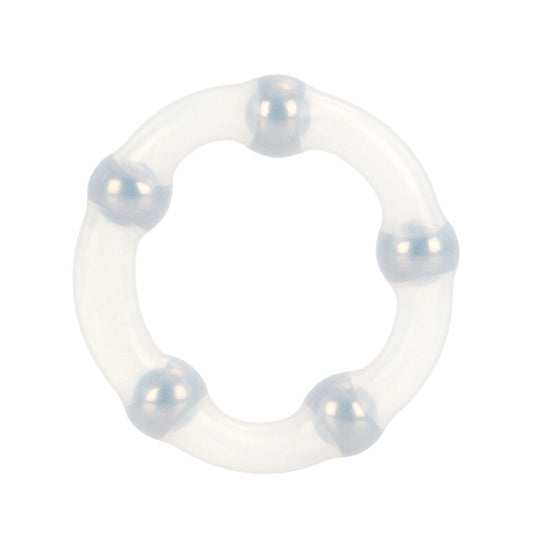 Metallic bead ring, a sexy love ring with a shimmering, textured finish.