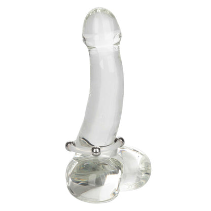 Extra large steel beaded silicone love ring, textured for enhanced pleasure, stylish and durable.