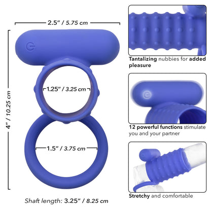 California Exotic penis sleeve enhancer for pleasure in a skin-like, soft material.