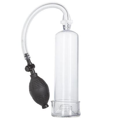 California Exotic 'His Essential Pump Kit' shown, designed to increase penile girth and length.