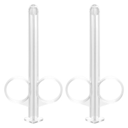 California Exotic lube tubes lubricant dispenser, a clear plastic tube for personal hygiene.
