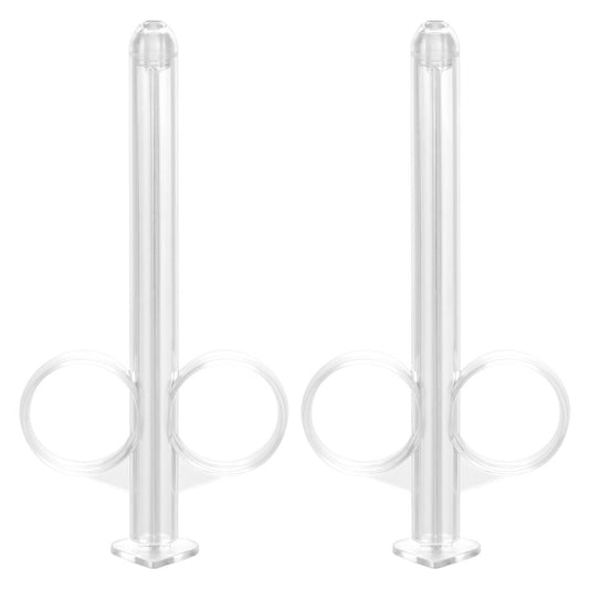 California Exotic lube tubes lubricant dispenser, a clear plastic tube for personal hygiene.