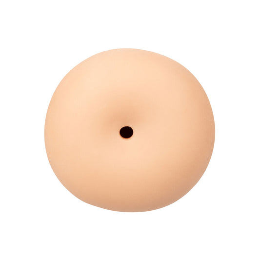 Flesh pink boundless stroker masturbator from california exotic, realistic texture and smooth finish.
