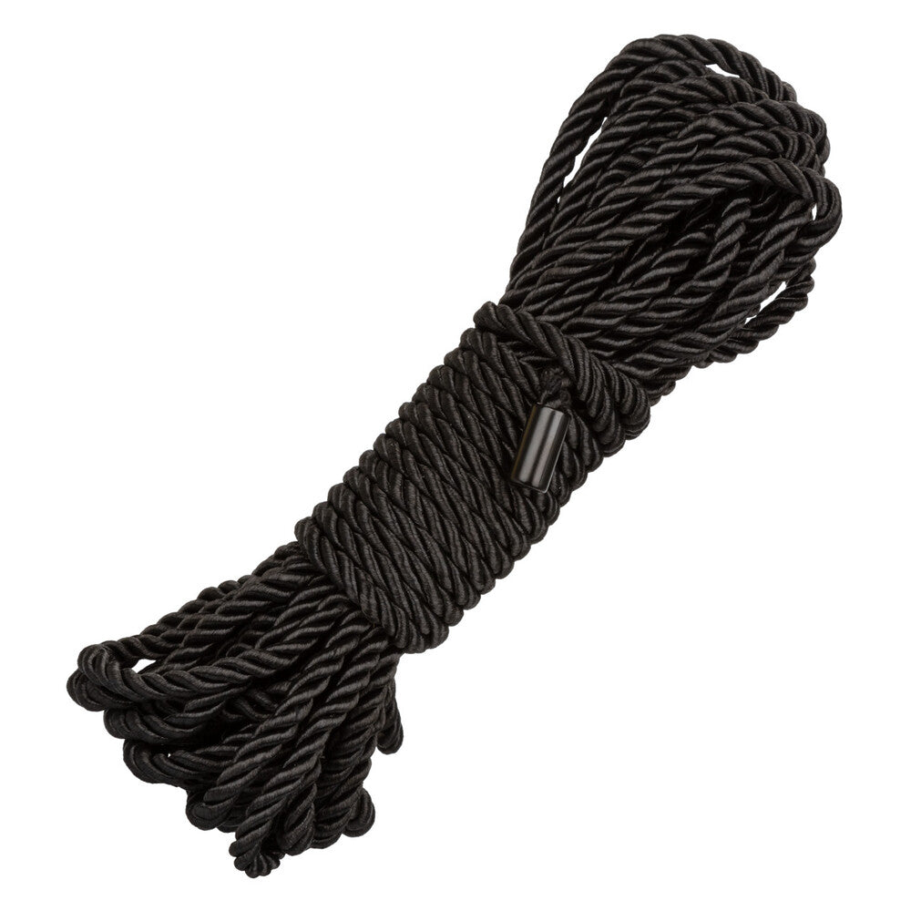 Close-up of california exotic boundless multi use 10 metre red restraint rope