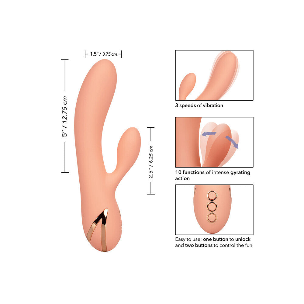California Exotic Monterey Magic vibrator with clit stimulator for thrilling intimate pleasure.