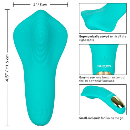 A sleek, purple clitoral massager from California Exotic, designed for ultimate pleasure and stimulation.