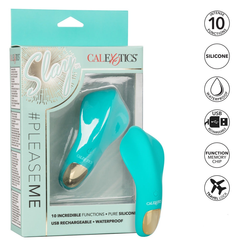 Purple clitoral massager by California Exotic, designed for targeted stimulation and pleasure.