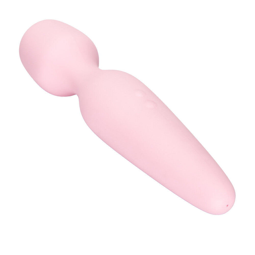The california exotic inspire vibrating wand, a purple pleasure device for massage and intimate play.