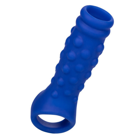 california exotic admiral beaded penis extension, flesh-coloured, ribbed texture for enhanced pleasure.