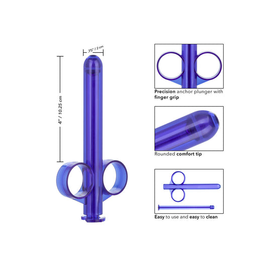 california exotic admiral lube tube for personal hygiene, showing the smooth, slippery texture.