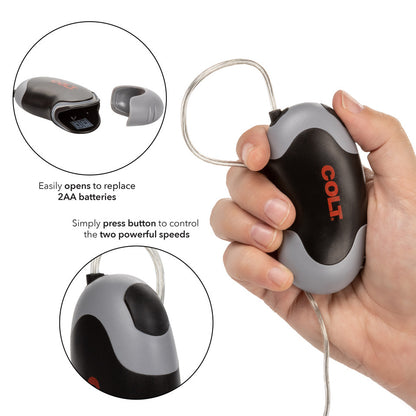 California Exotic vibrating egg, a sleek silver pleasure toy for thrilling internal play.