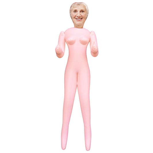 shots toys greedy gilf blow up doll, a realistic and lifelike female love doll.