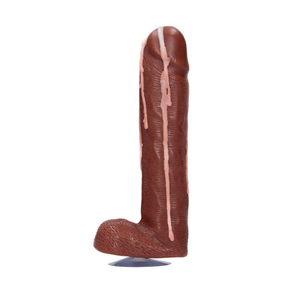 Shots Toys dicky soap, flesh brown colour with added 'cum' detail for novel fun.