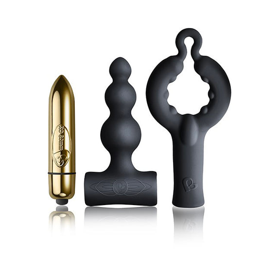 Rocks Off Silhouette Be Mine Kit in its packaging, a bedroom intimate toy