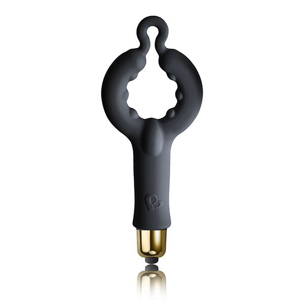 rocks off silhouette be mine kit with blindfold, vibrator, and lubricant, displayed in packaging
