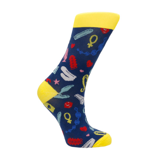 Kinky Minky sexy socks, size 42 to 46, a novelty item from Shots Toys.