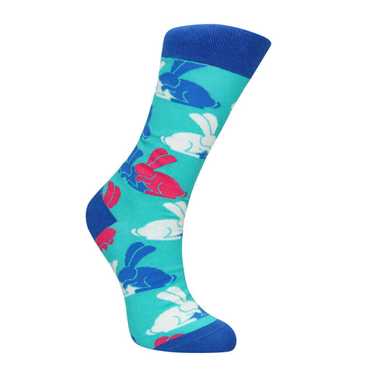 Shots Toys bunny style socks, sizes 42 to 46, a fun novelty sock.