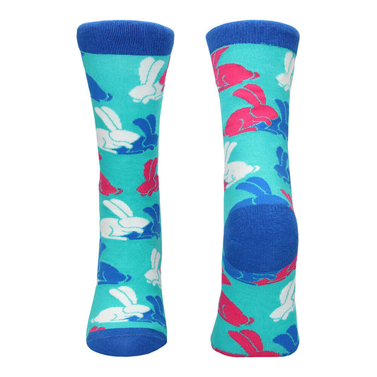 Shots Toys bunny style socks, sizes 42 to 46, a novelty footwear item
