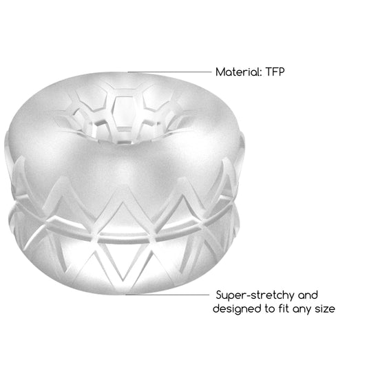 Shots Toys sono no.92: reversible textured masturbator sleeve for thrilling solo pleasure.