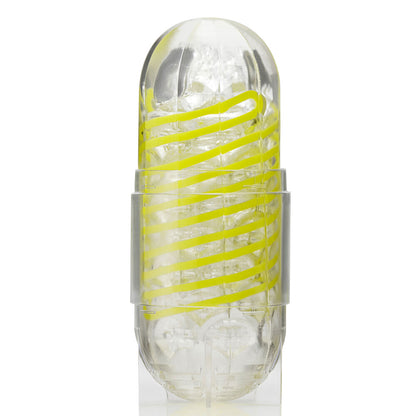 Tenga 03 shell spinner masturbator in a textured, tactile design, for personal pleasure.