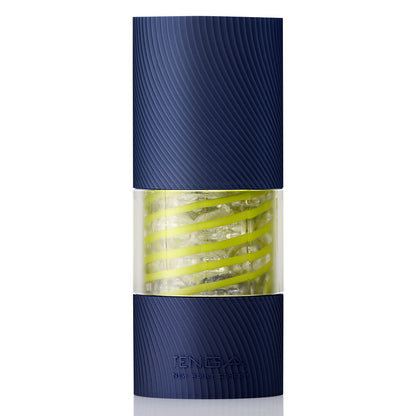Tenga 03 shell spinner masturbator, ribbed interior with rotating core for enhanced stimulation.
