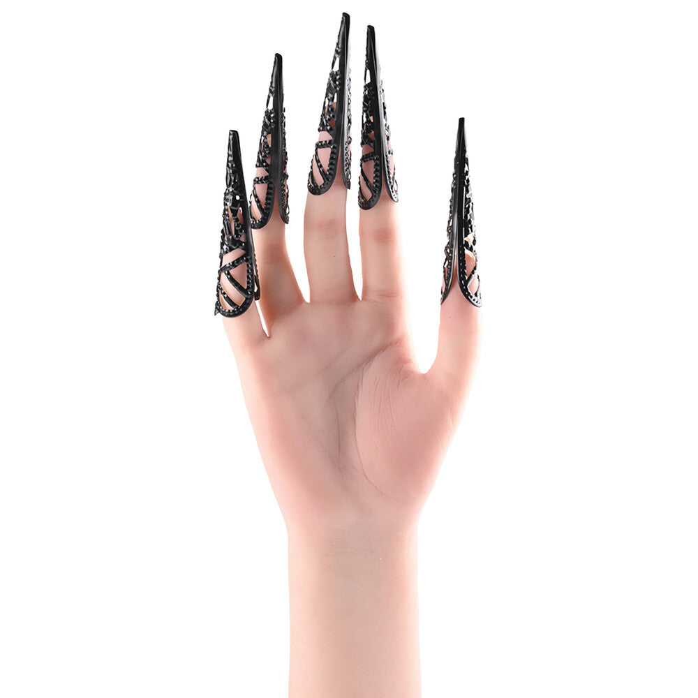 Textured Sportsheets sensory fingertips for exciting foreplay adventures, a tactile accessory to spice things up.