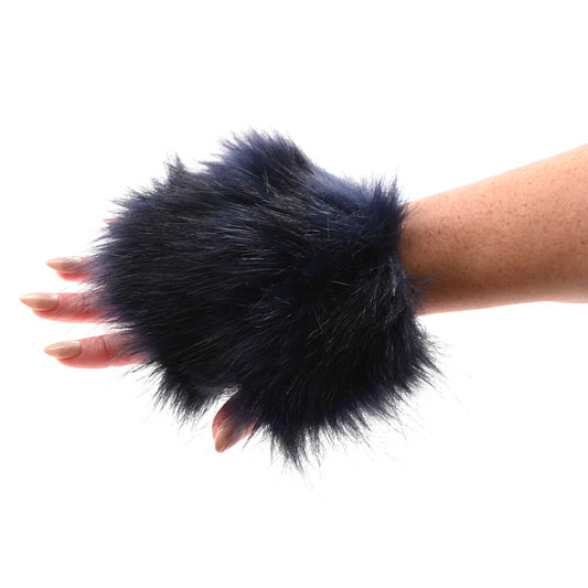 Sportsheets cougar spiked sensory glove, a grey medical instrument with raised points for tactile stimulation.